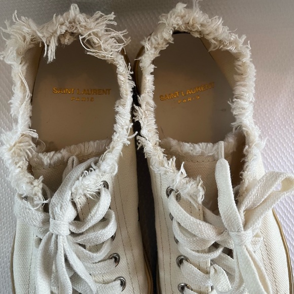 Saint Laurent Canvas Sneakers - Picture 5 of 6